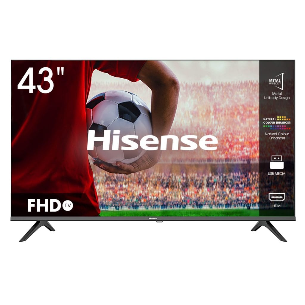 Hisense 43" Full HD LED TV | Non-Smart (Model No: 43A5200F)