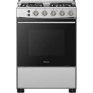 Hisense 55 x 57cm Free Standing Full Gas Cooker With Gas Oven (Model No: HFG60121X)