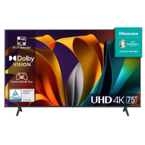 Hisense 75" UHD Smart 4K TV (Model No: 75A6N)