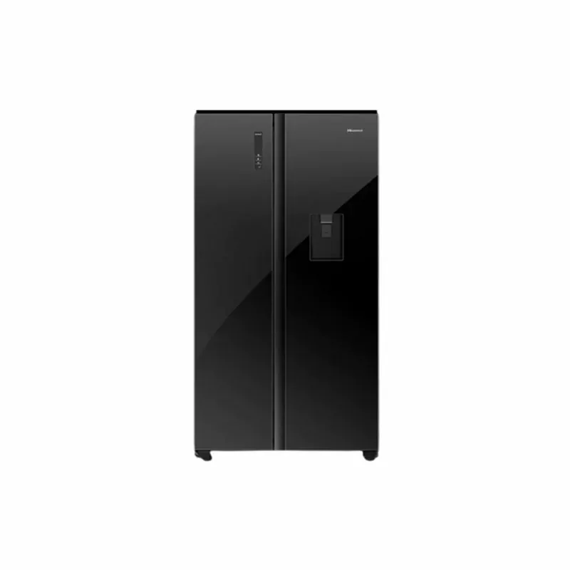 Hisense 504L Side by Side Fridge + Water Dispenser (Model No: RS518N4WBF)
