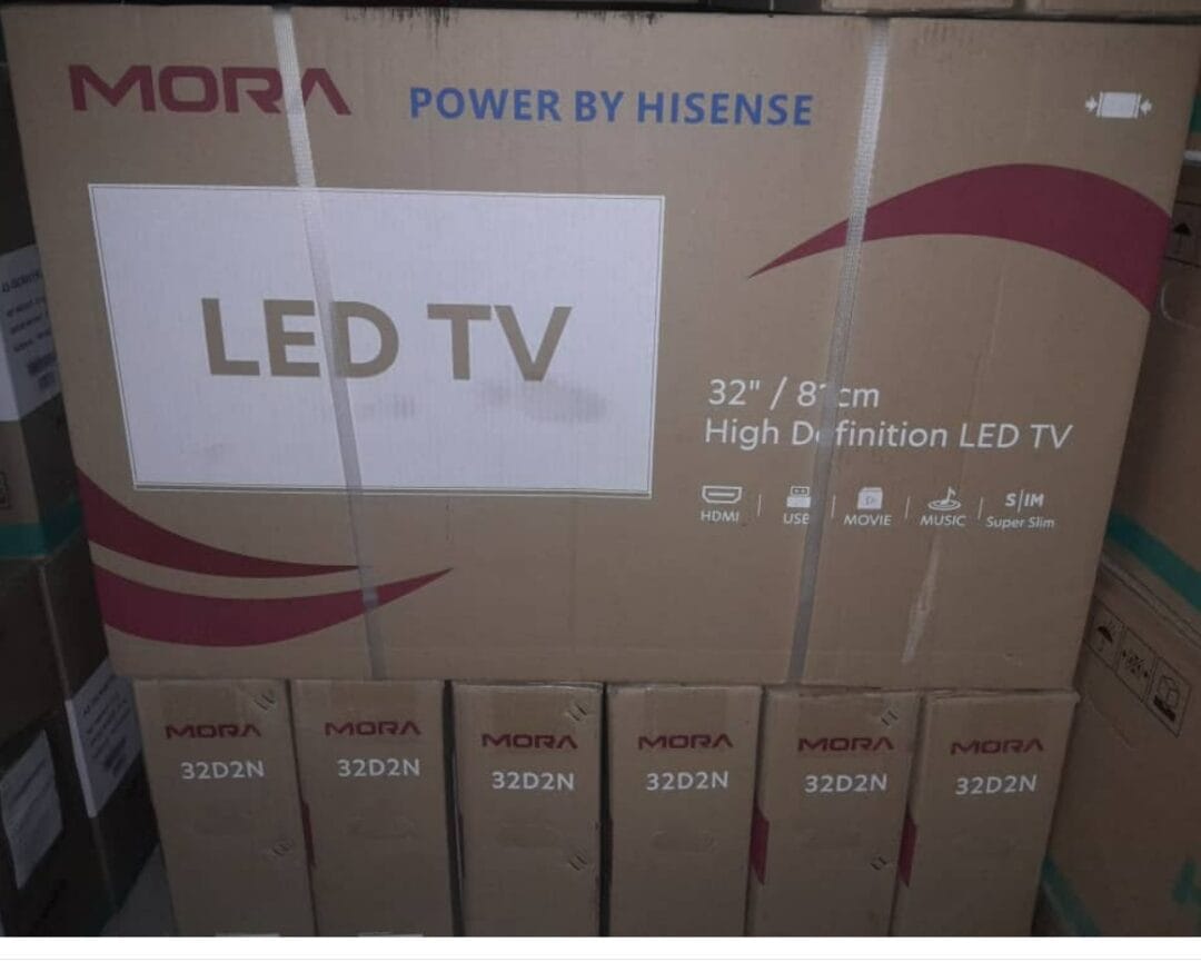 MORA 32 Inch LED TV - Powered by Hisense (Model No: 32D2N)