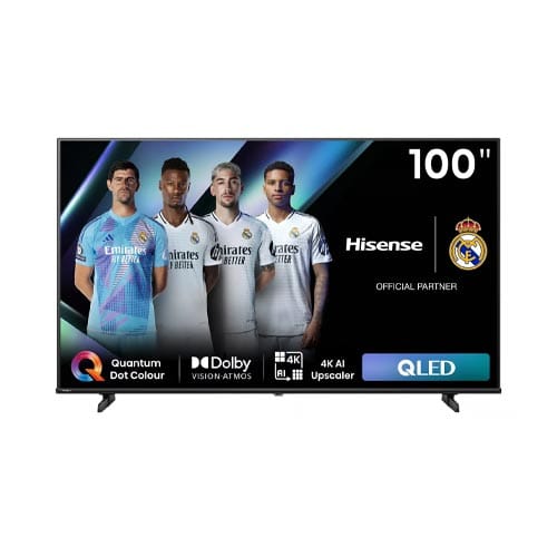 Hisense 100" QLED 144hz VIDAA Gaming TV (Model No: 100E7N Pro)