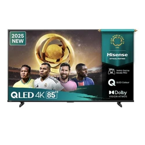 Hisense 85″ LED 144Hz VRR QLED Gaming TV (Model No: 85Q7Q)
