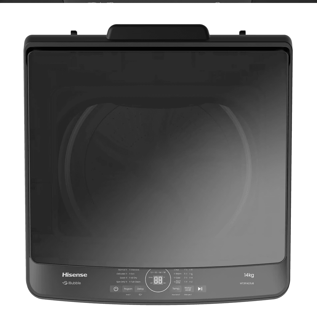 Hisense 14Kg Top Load Washing Machine with iBubble (Model No WT3K1423UB)