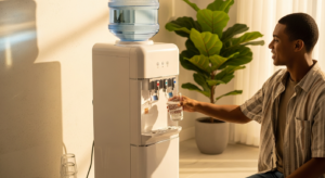 EVOQ White Water Dispenser 550W (EWD-9553TC) in Tanzania: Specs and Review | Hisense Tanzania