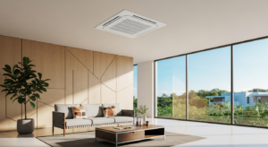 Midea 18000 BTU Inverter Cassette AC (Model No: MCA3U-18HRFNX-QRD0W(GA))