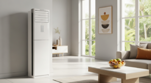 Midea 18000 BTU On/Off Floor Standing AC (Model No: MFPA-18CRN1-QB6)