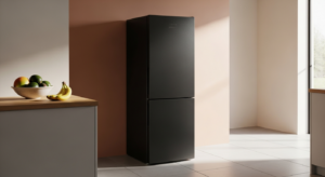 Midea 190L Single Door Refrigerator | Black (Model No: MDRD268FGE28G)