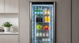 Midea 211L Show Case Refrigerator | Glass Door (Model No: MDRZ302FZG21)