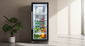 Midea 309L Show Case Refrigerator | Glass Door (Model No: MDRZ432FZG21)