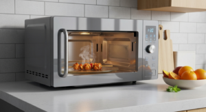 Midea 30L Digital Microwave Oven with Grill | Grey Mirror (Model No: EG9P32MS-S)