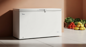 Midea 340L Chest Freezer | White (Model No: MDRC479FZG01)