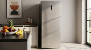 Midea 390L Single Door Refrigerator | Steel (Model No: HS-507FWE)