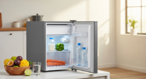 Midea 45L Single Door Refrigerator | Grey (Model No: MDRD86FGE01)