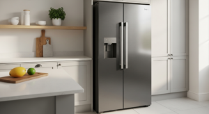 Midea 463L Double Door Refrigerator | Bru Steel (Model No: MDRT645MTE46D)