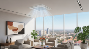 Midea 48000 BTU Inverter Cassette AC (Model No: MCD1-48HRDN1-QW(GA))