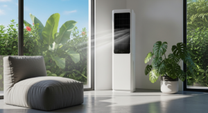 Midea 48000 BTU Inverter Floor Standing AC (Model No: MFTGA-48CRFN1-NC6)