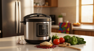 Midea 5.7L Pressure Cooker (Model No: MY-CS6037WPB)