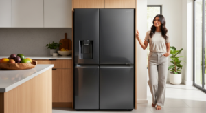 Midea 510L Side by Side Refrigerator (Model No: MDRS710FGF02D)