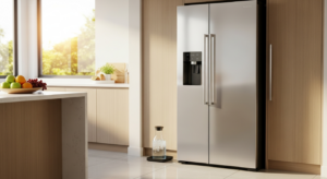 Midea 510L Side by Side Refrigerator | Silver (Model No: MDRS710FGU50D)