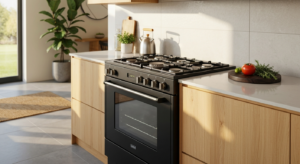 Midea 60x60 Free Standing Oven | Black (Model No: 60E3G1H4F-BK)