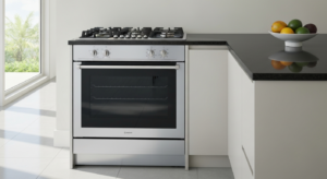Midea 60x60 Free Standing Oven | Silver (Model No: 60E3G1H4F-SL)