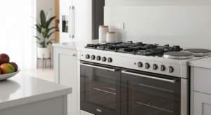 Midea 60x60 Free Standing Oven | Silver (Model No: 60E3G1H6F-SL)