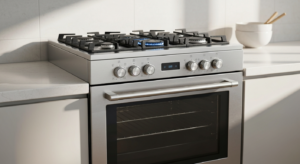 Midea 60x60 Free Standing Oven | Silver (Model No: MFO24D-MS4GSS)