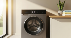 Midea 7KG Front Load Washing Machine | Titanium (Model No: MF100W70/T)