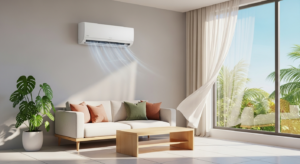 Midea 9000 BTU Inverter Split AC (Model No: MSGP11A-09CRFNX-QC0)