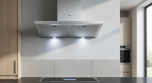 Midea T-Shape Range Hood | Stainless Steel (Model No: MH60F49EM23SB-BS)