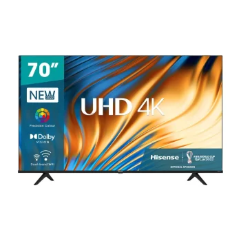 Hisense 70" UHD Smart 4K TV (Model No: 70A6H/K)