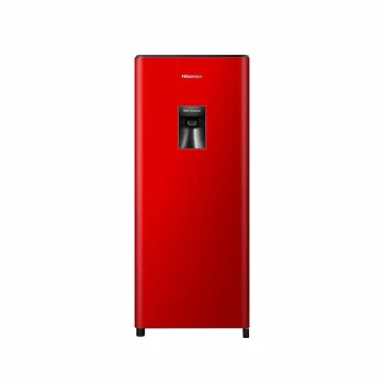 Hisense 177L Red Single Door Fridge + Water Dispenser (Model No: H235RRE-WD)