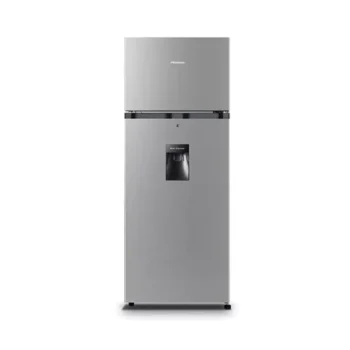 Hisense 247L Refrigerator, Top Freezer, Titanium Silver + Water Dispenser (Model No: H321TI - WD)